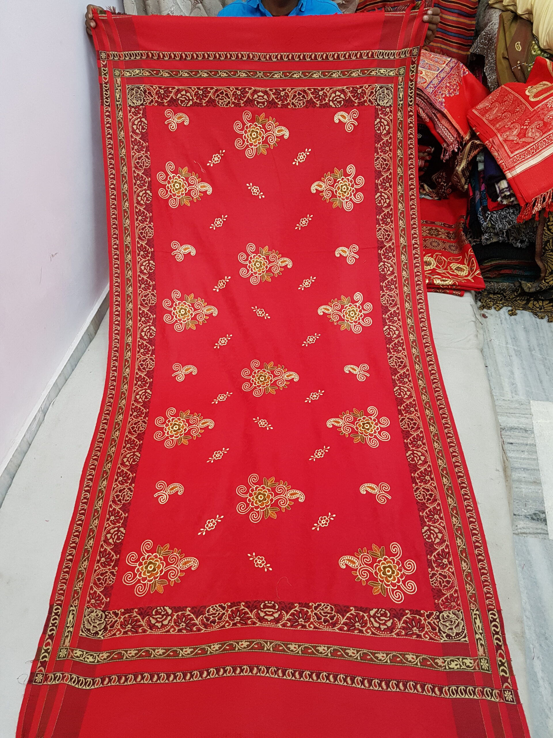 Embroidery Cashmilion Shawl