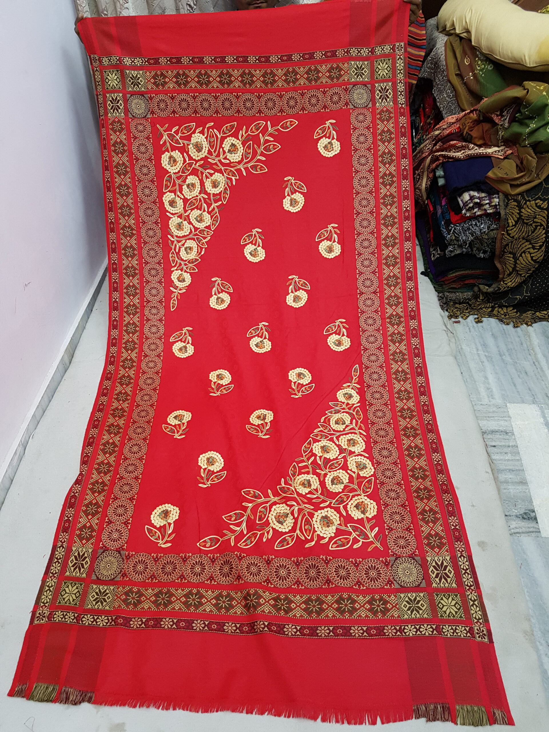 Embroidery Cashmilion Shawl