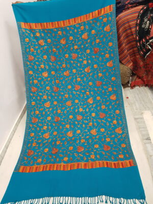 Embroidery Jaal Cashmilon Shawl