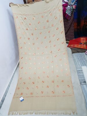 Embroidery Pure Wool Shawl
