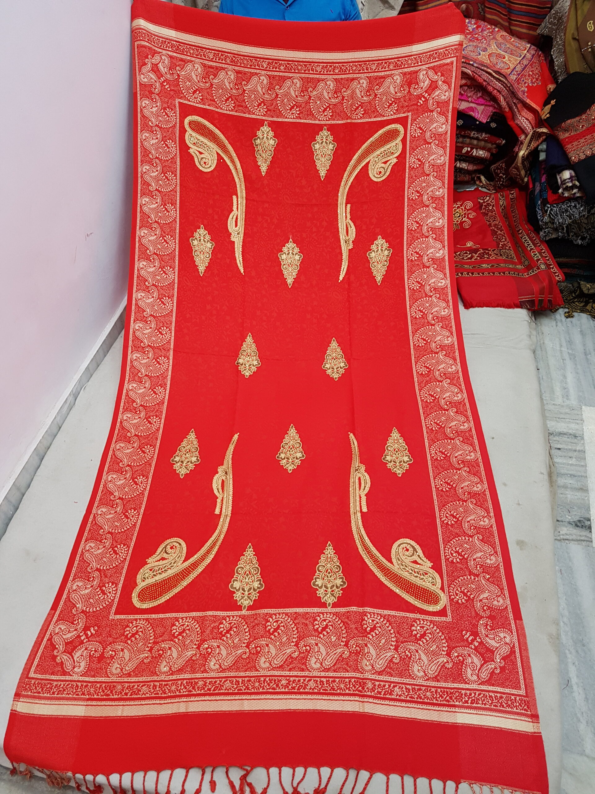 Embroidery Viscose Shawl