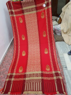 Embroidery With Stone Shawl