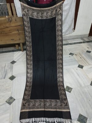 Fine Viscose Border Stole