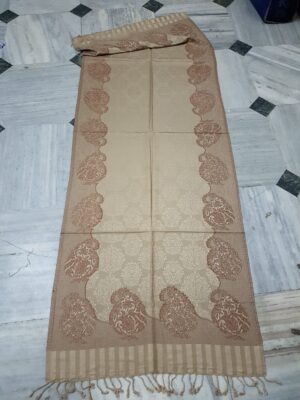 Fine Viscose Cutting Border Stole