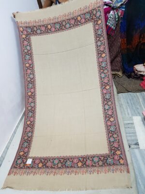 Kaani Flower Border Shawl