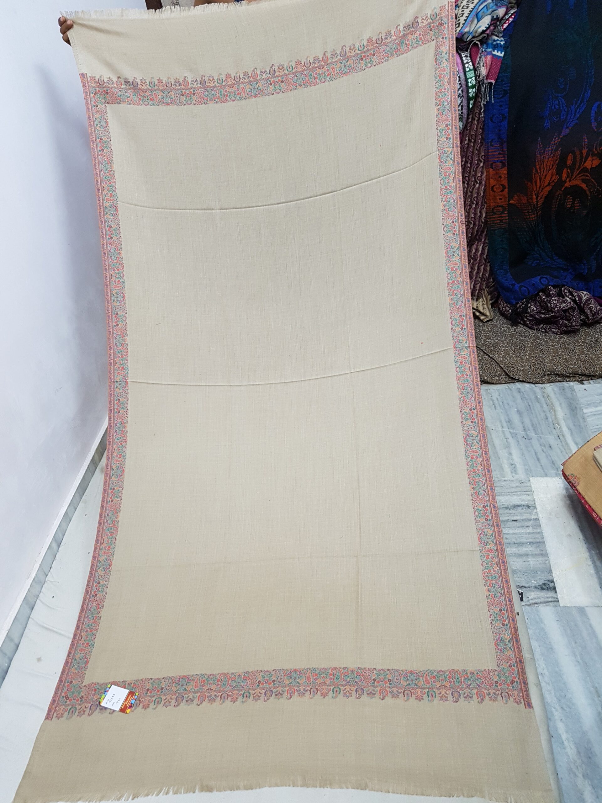 Kaani Multi Border Shawl