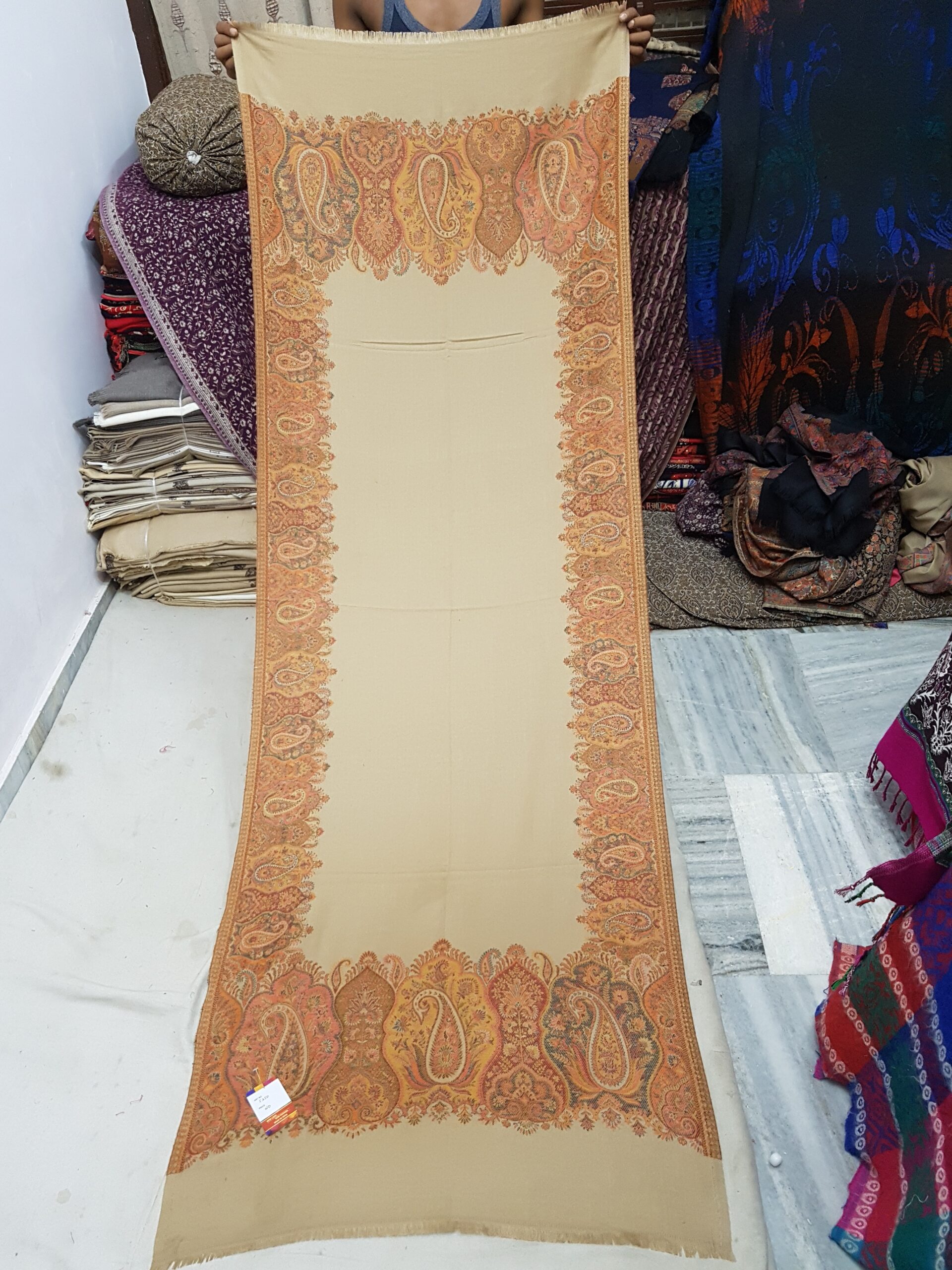 Kanni Semi Pure Wool Stole
