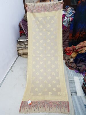 Kanni Zari Buti Plus Border Stole