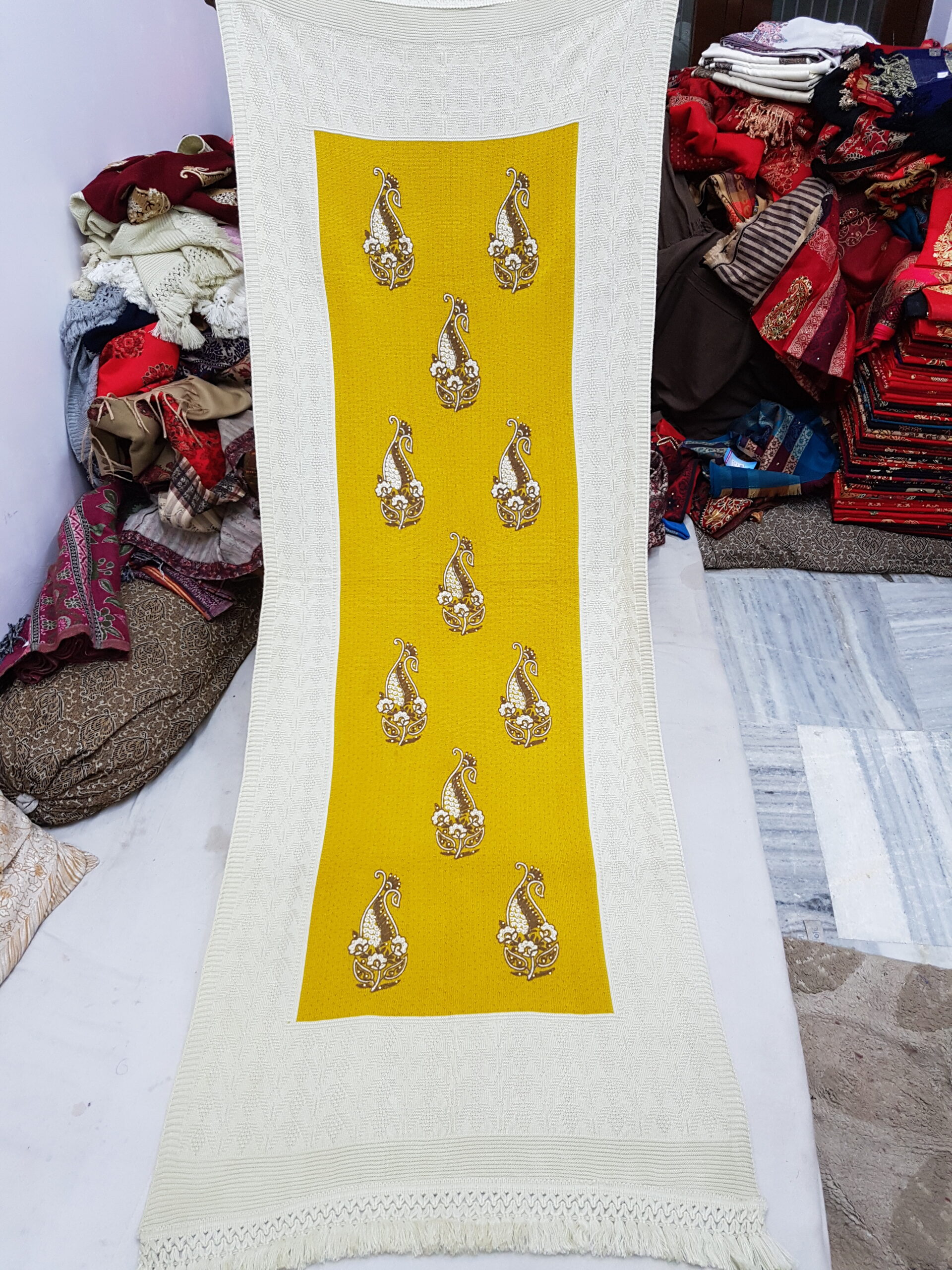 Knitting Pure Wool Stole