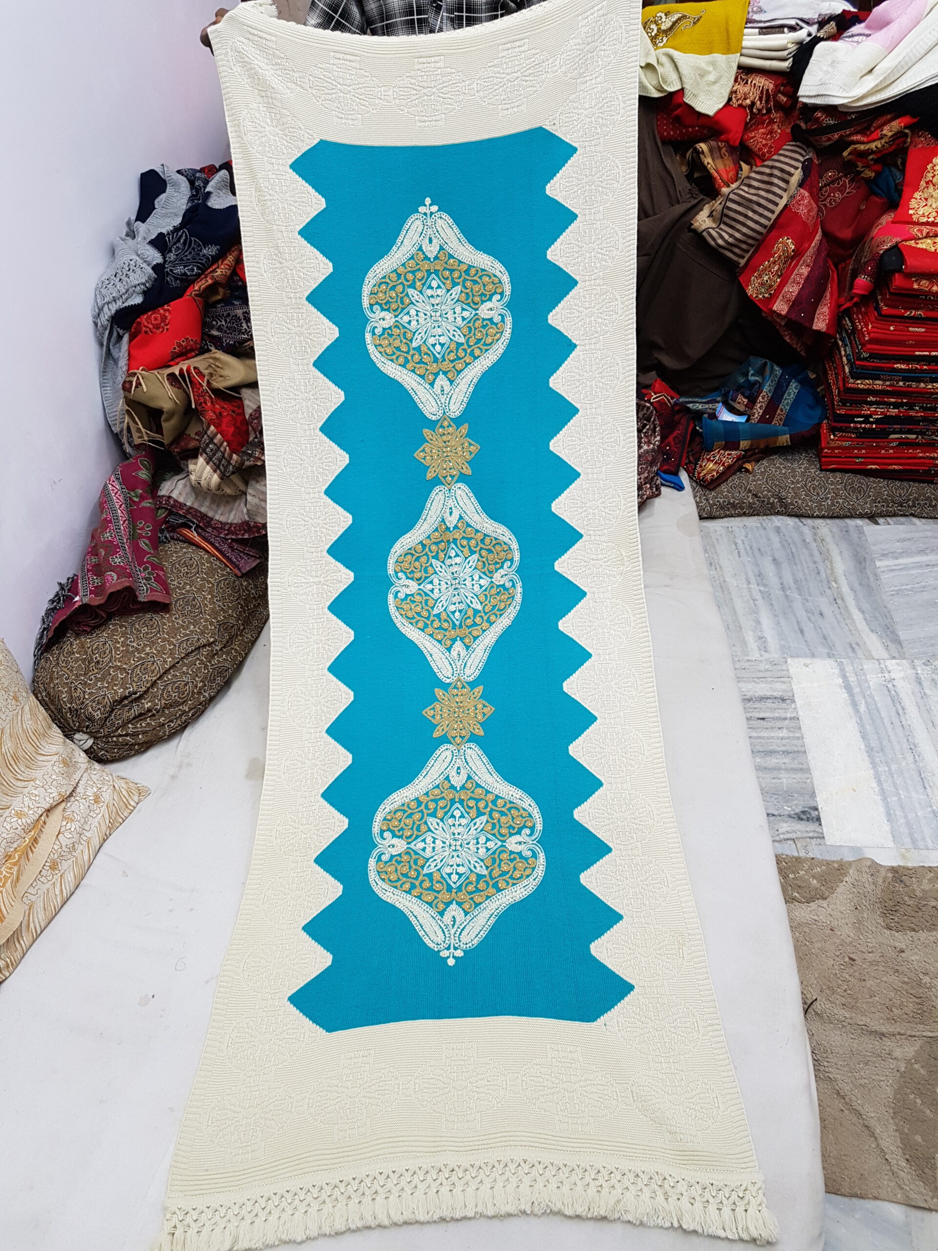 Knitting Pure Wool Stole