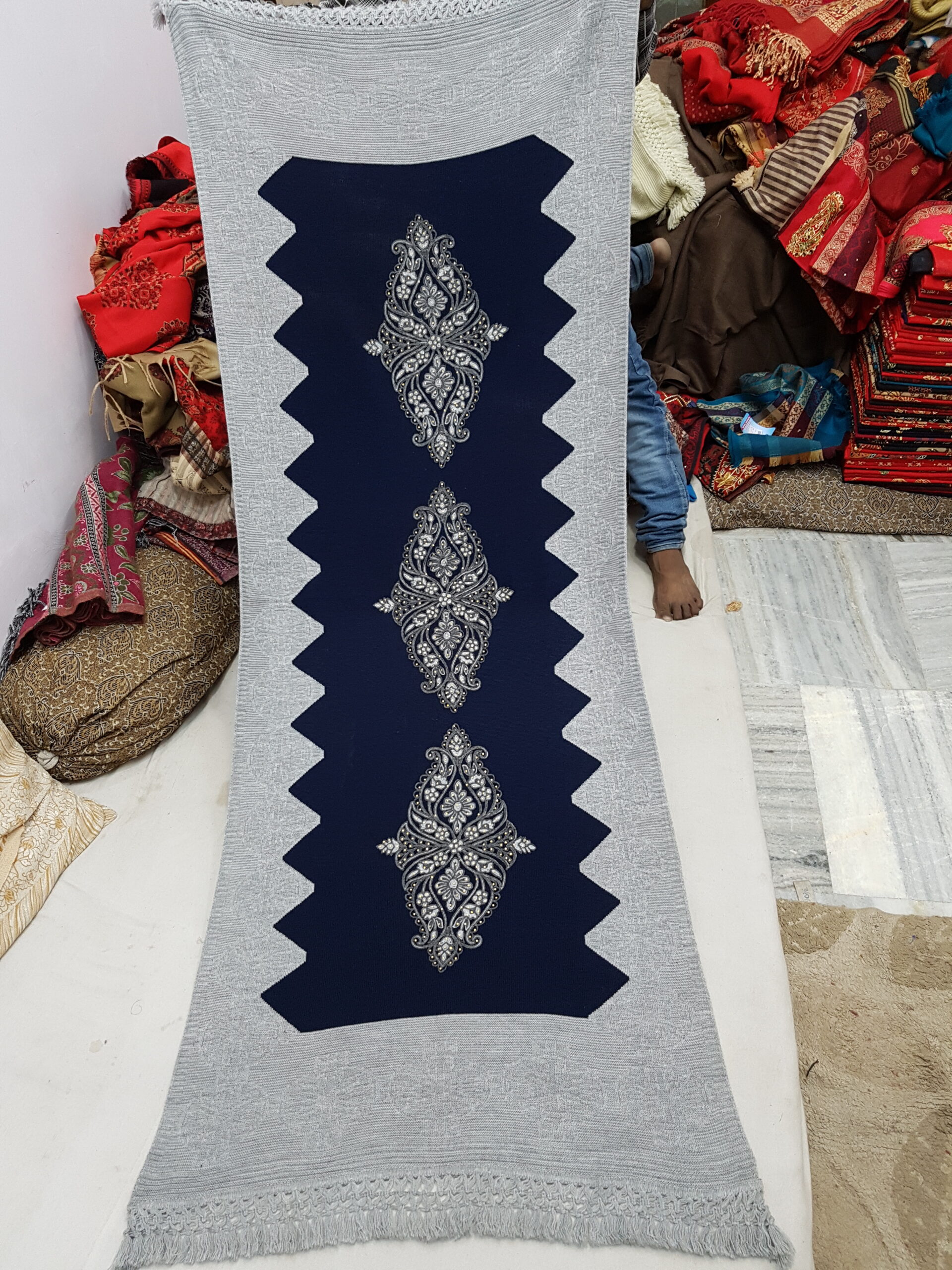 Knitting Pure Wool Stole