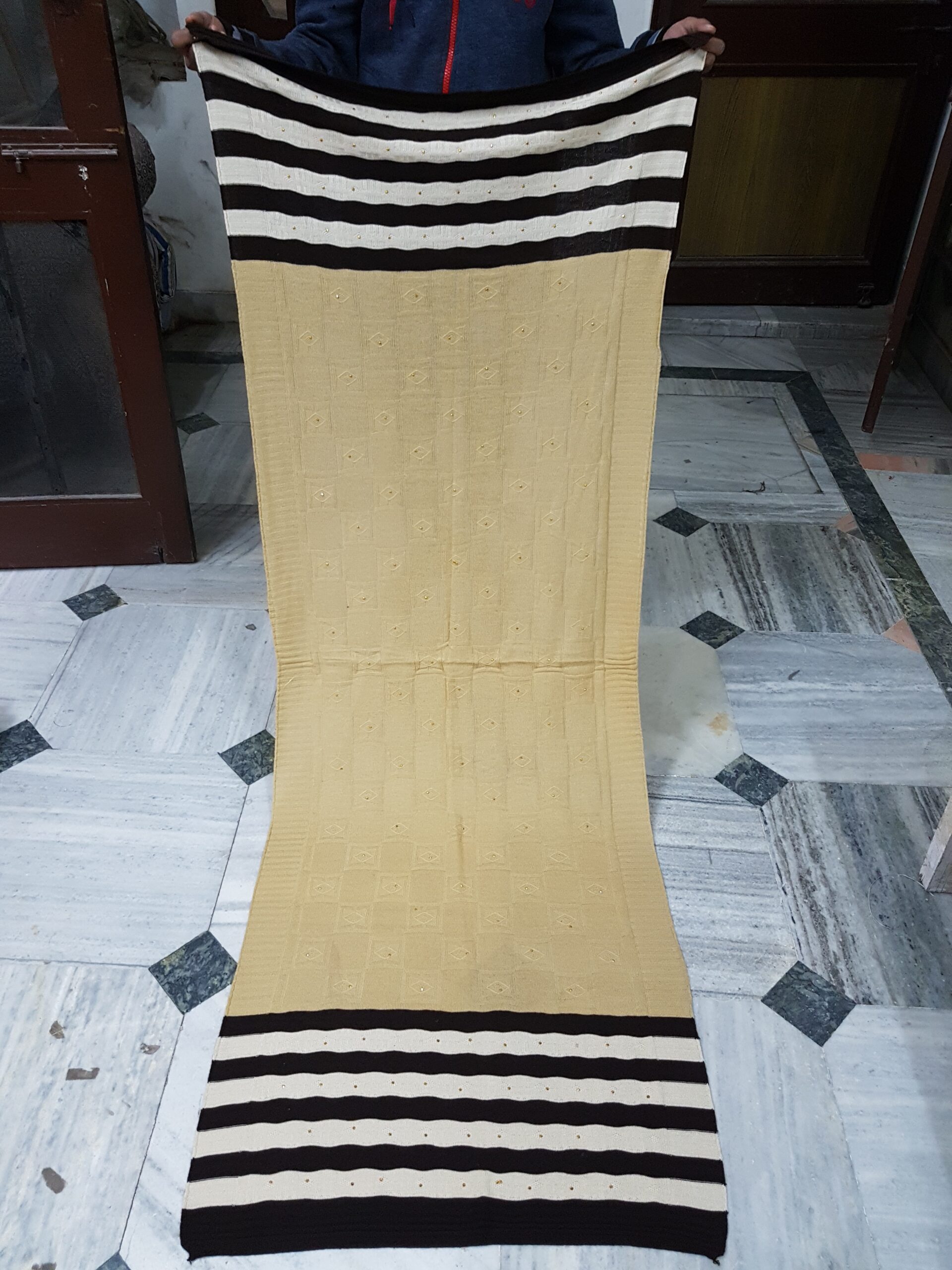 Knitting Viscose Blend Stole