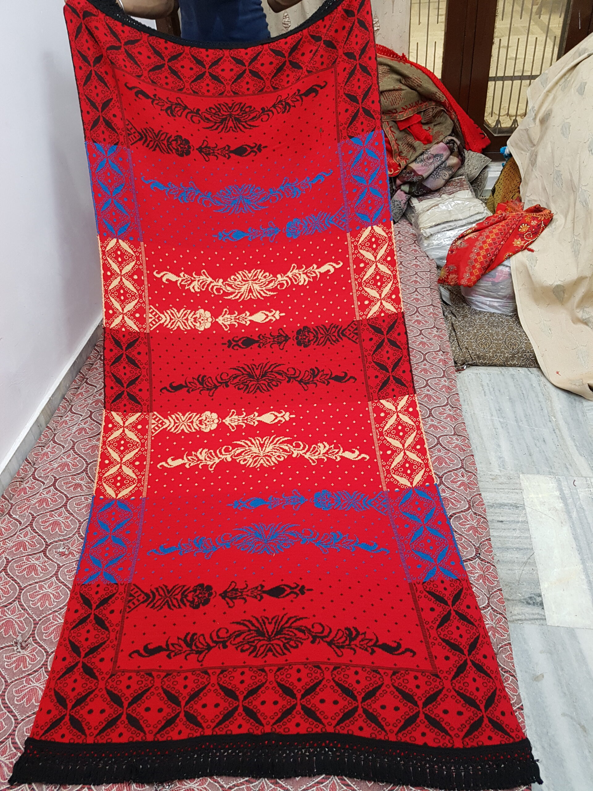 Knniting 6D Shawl