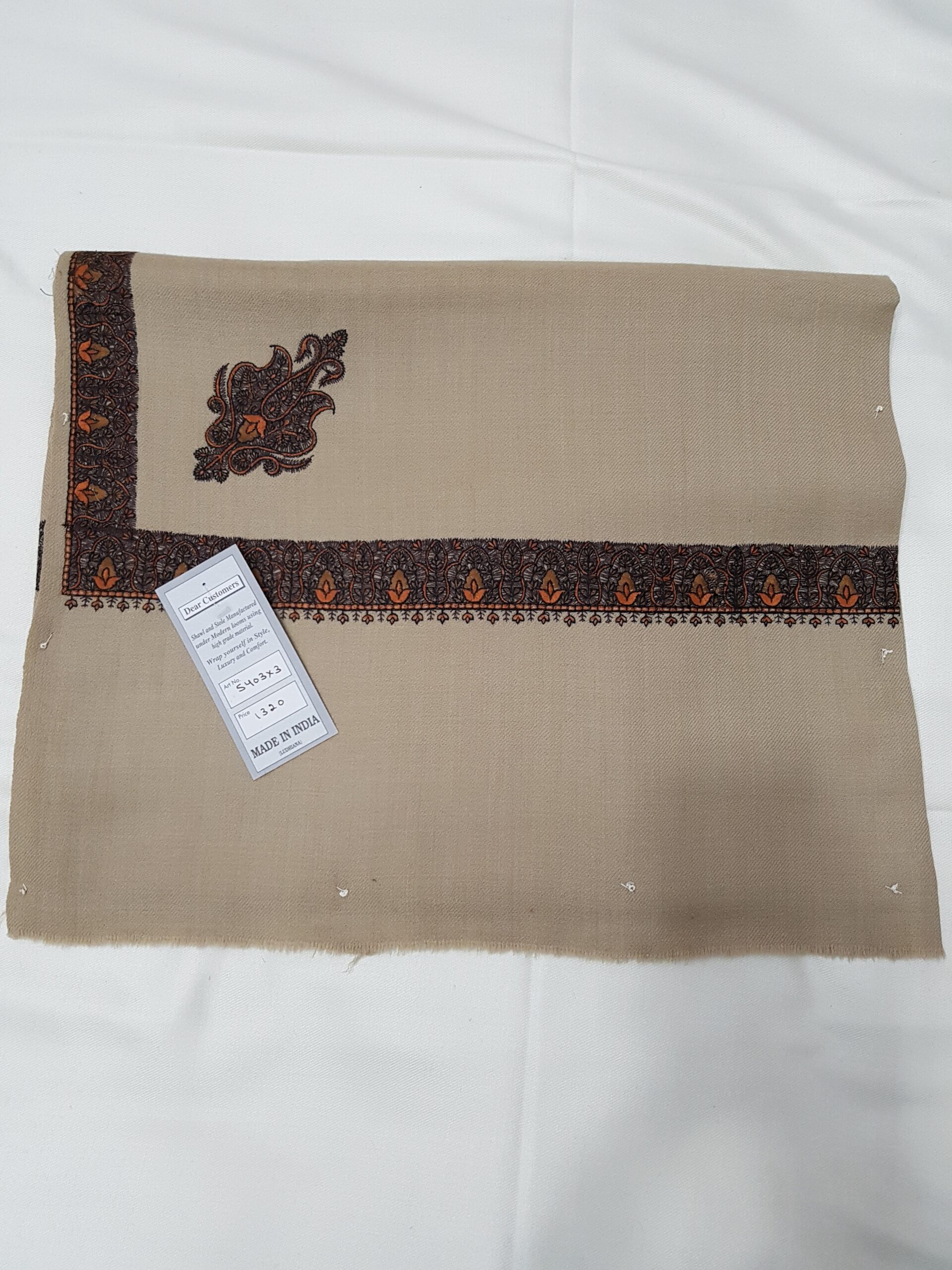 Machine Work Pure Wool Lohi