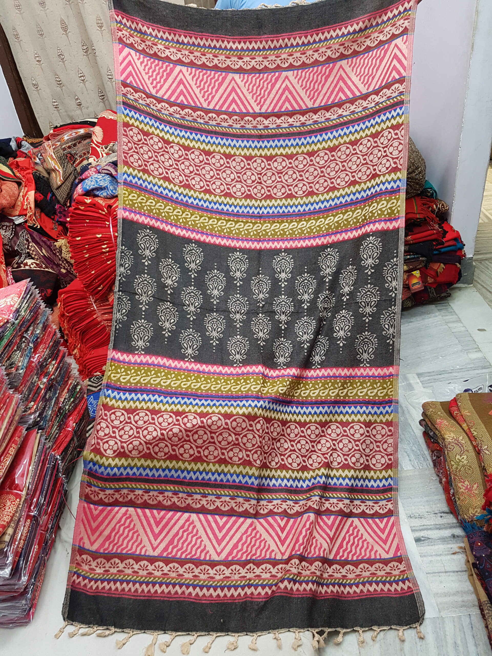 Multi Acrylic Shawl
