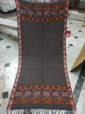 Multi Kullu Acrylic Vintage Shawl