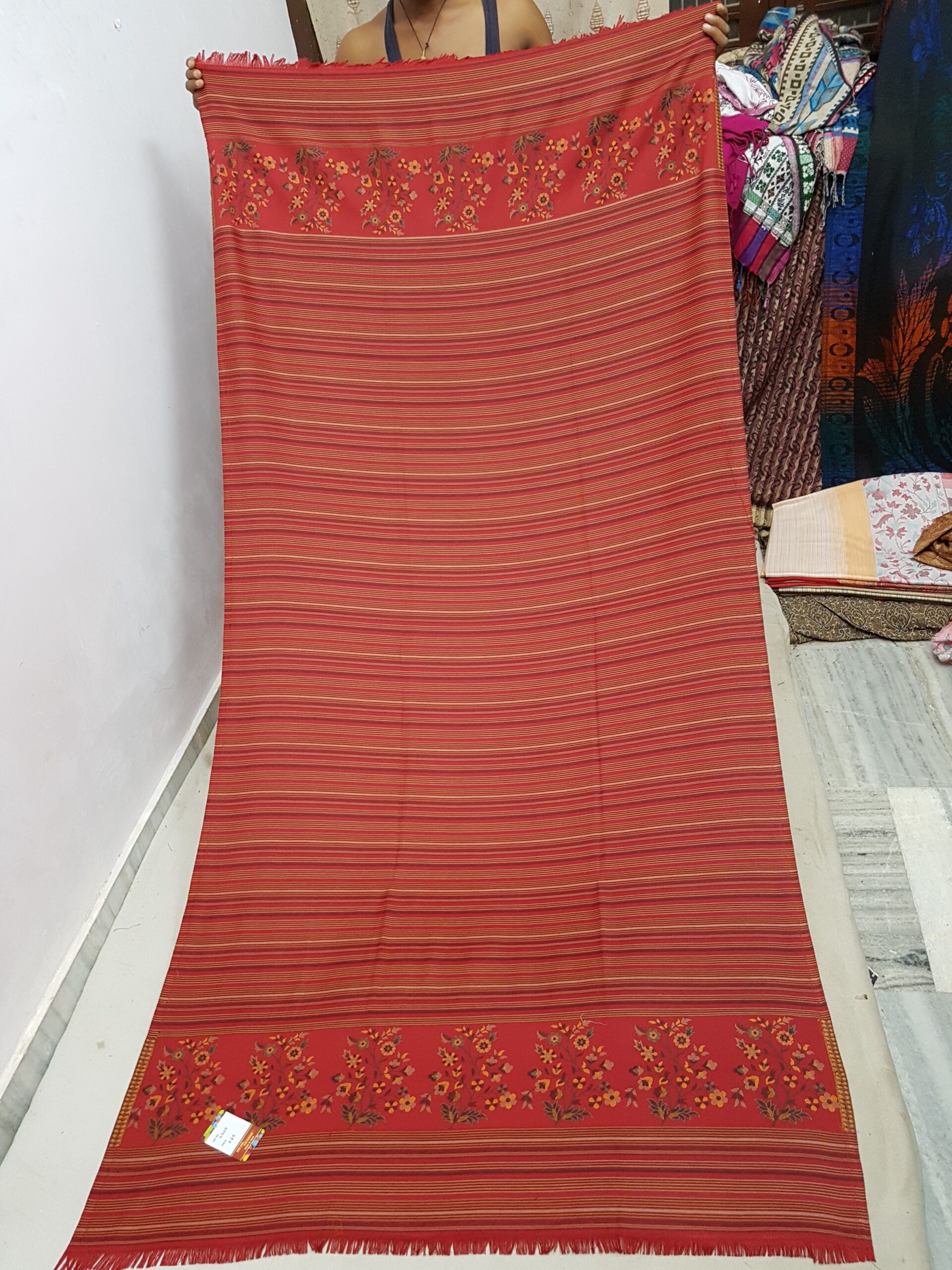 Old Style Pure Wool Shawl