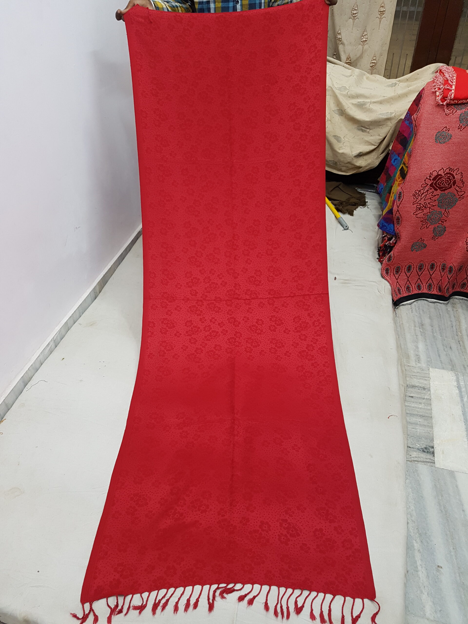 Plain Viscose Wool Stole