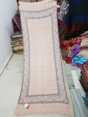 Pure Wool Border Embriodery Stole