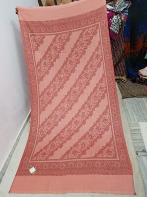 Pure Wool Flower Lining Shawl