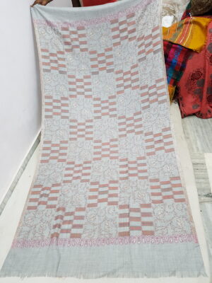 Pure Wool Kaani Zaari Shawl