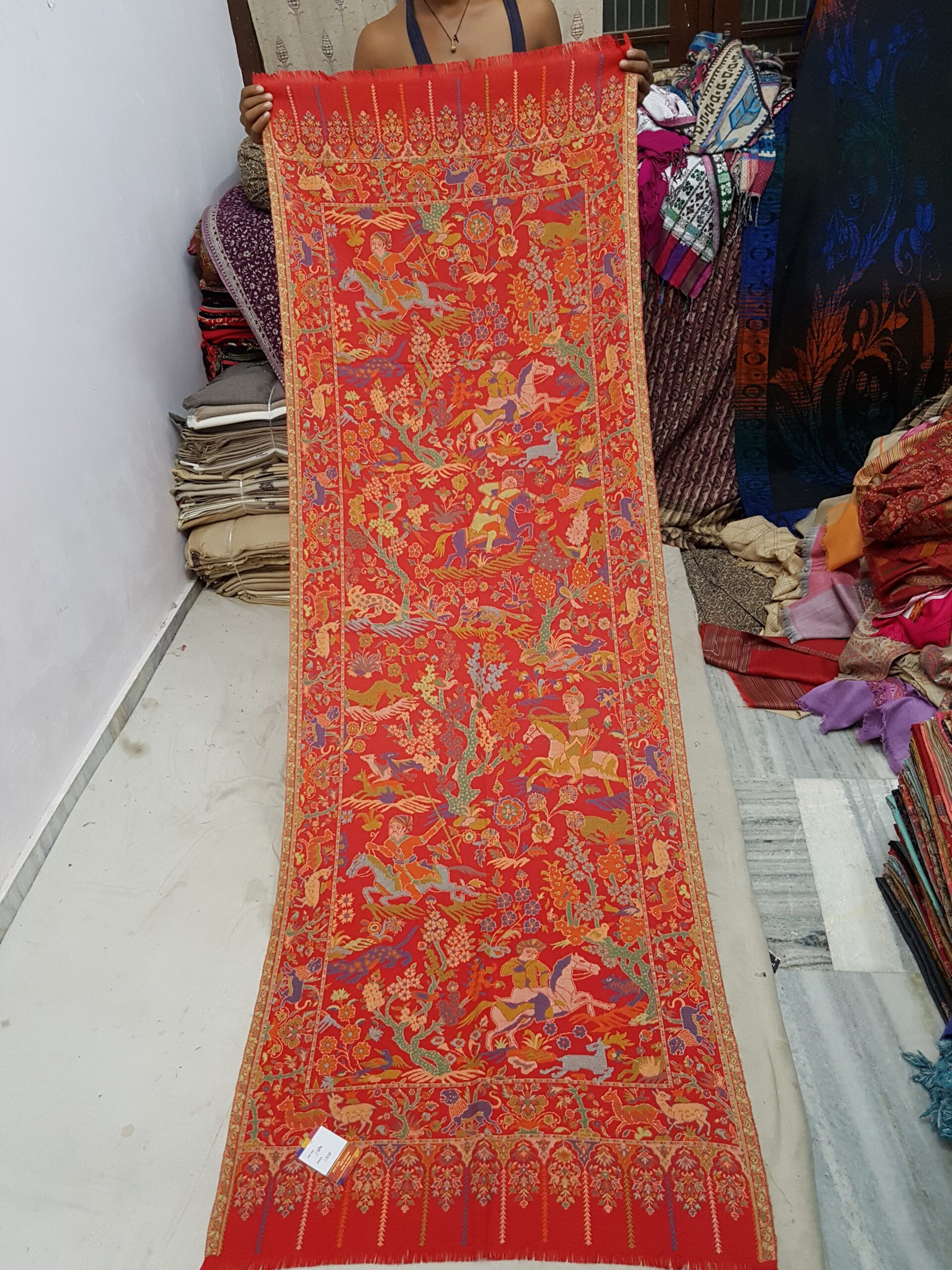 Pure Wool Kanni King Design Stole