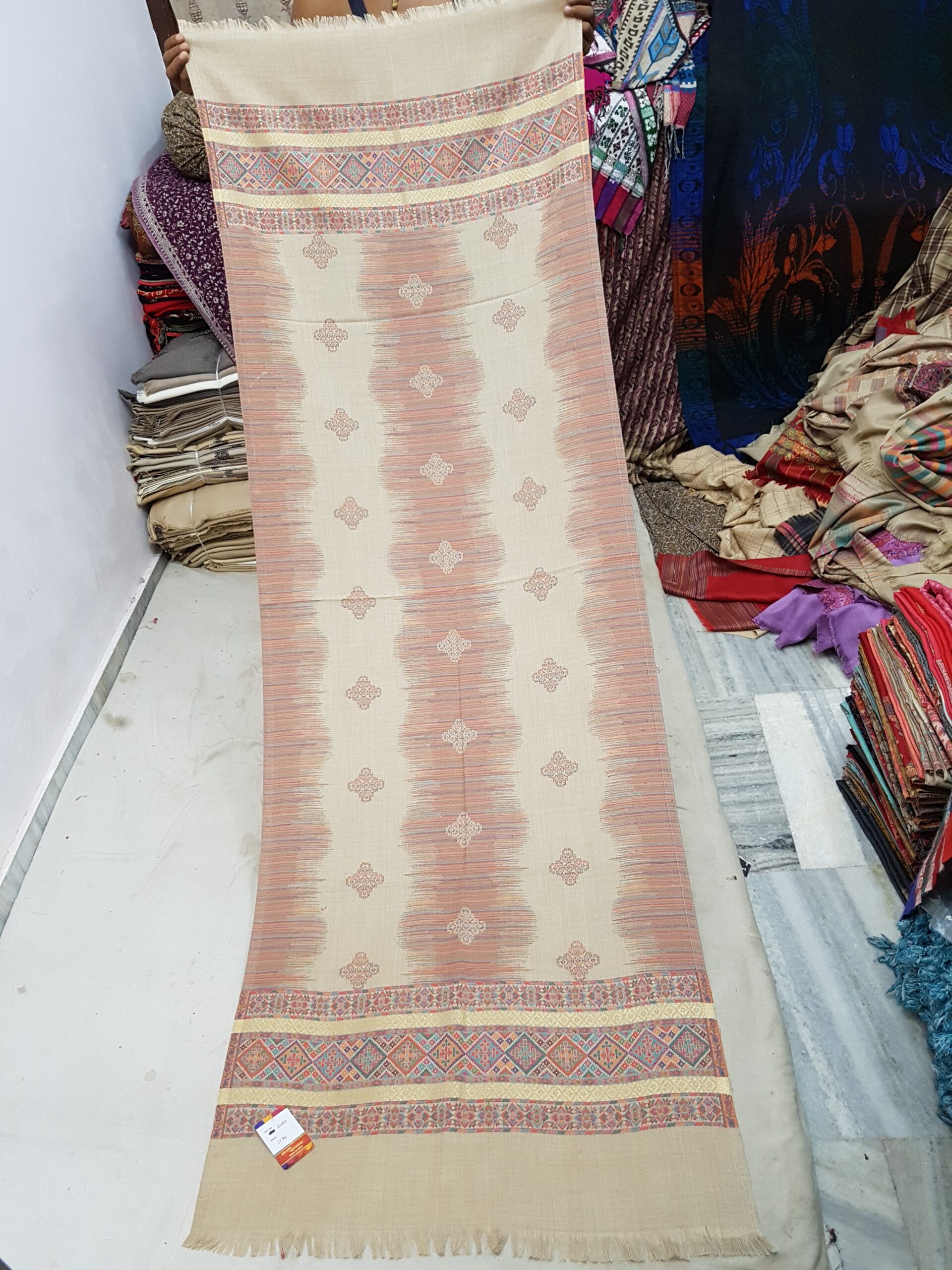 Pure Wool Zari Forever Stole