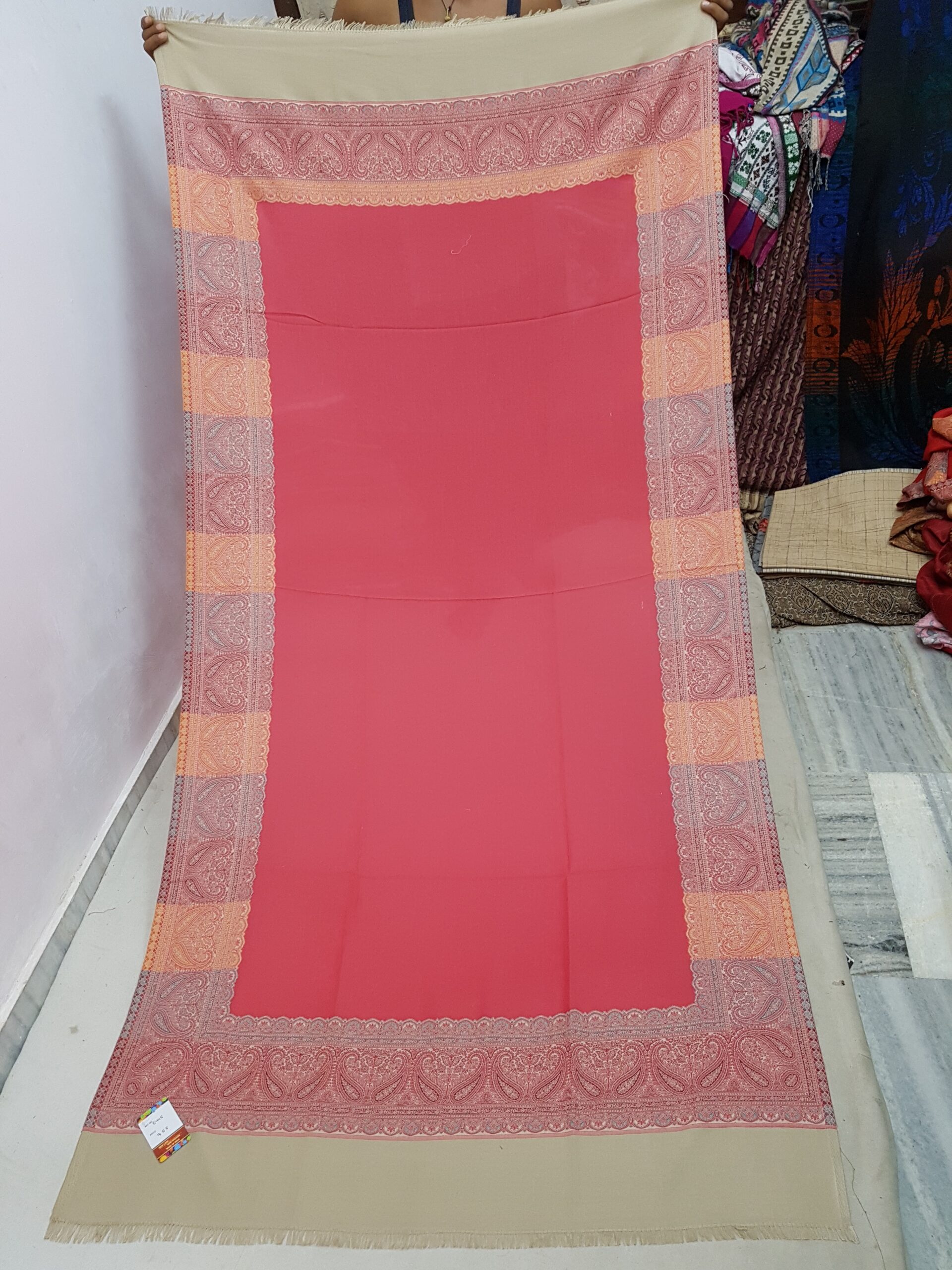 Semi Pure Border Shawl