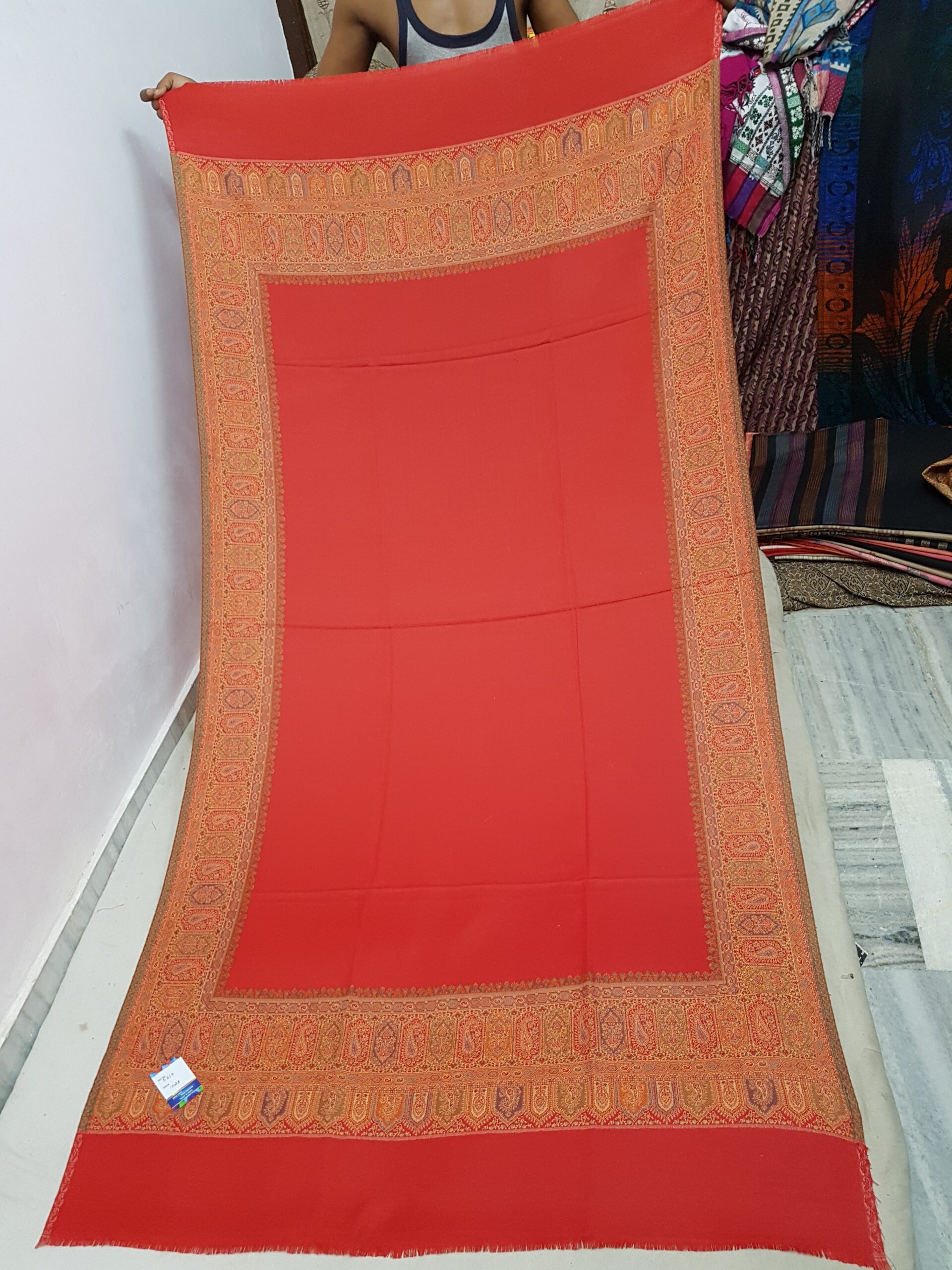 Vintage Border Shawl