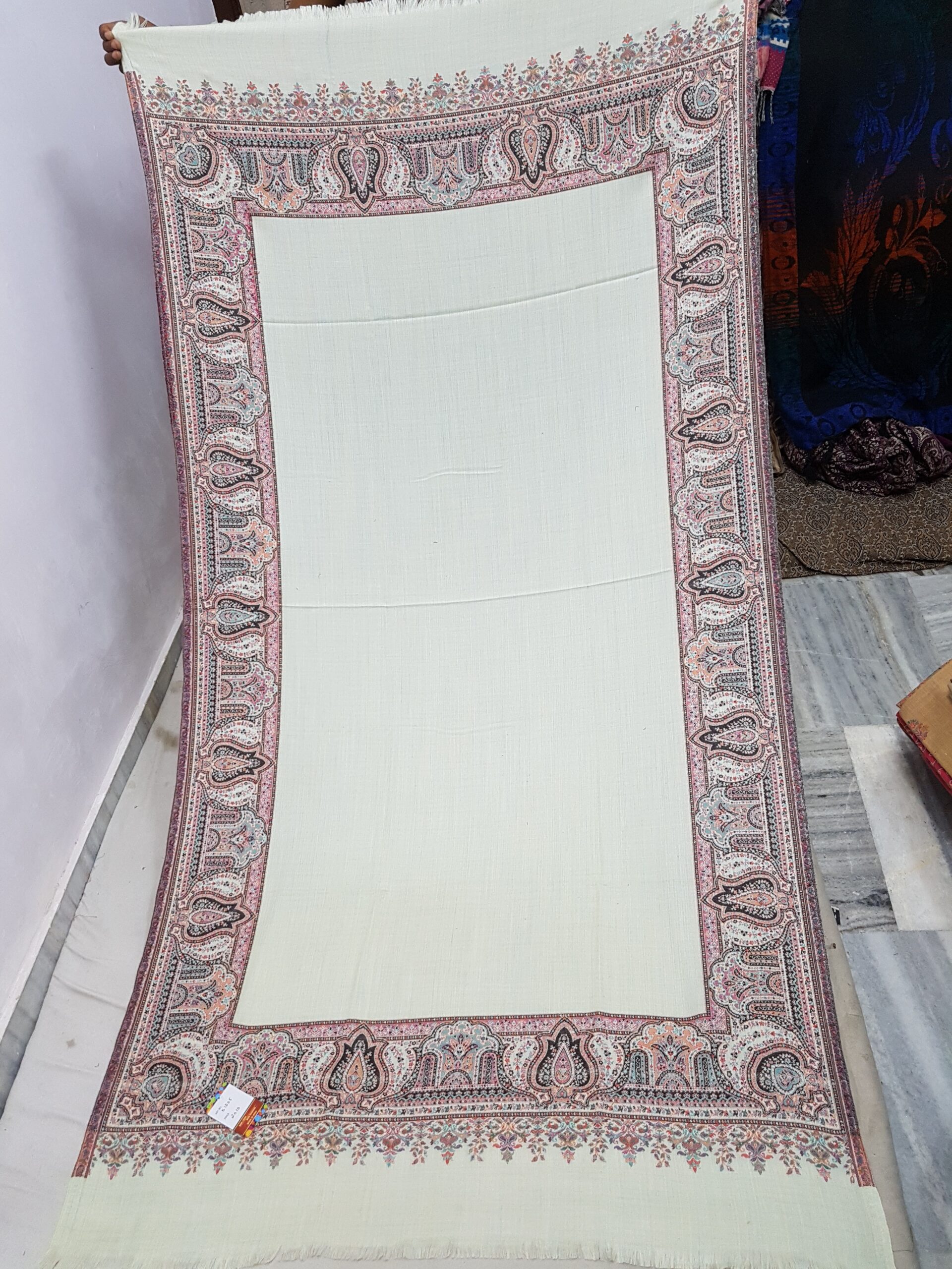 Vintage Border Shawl