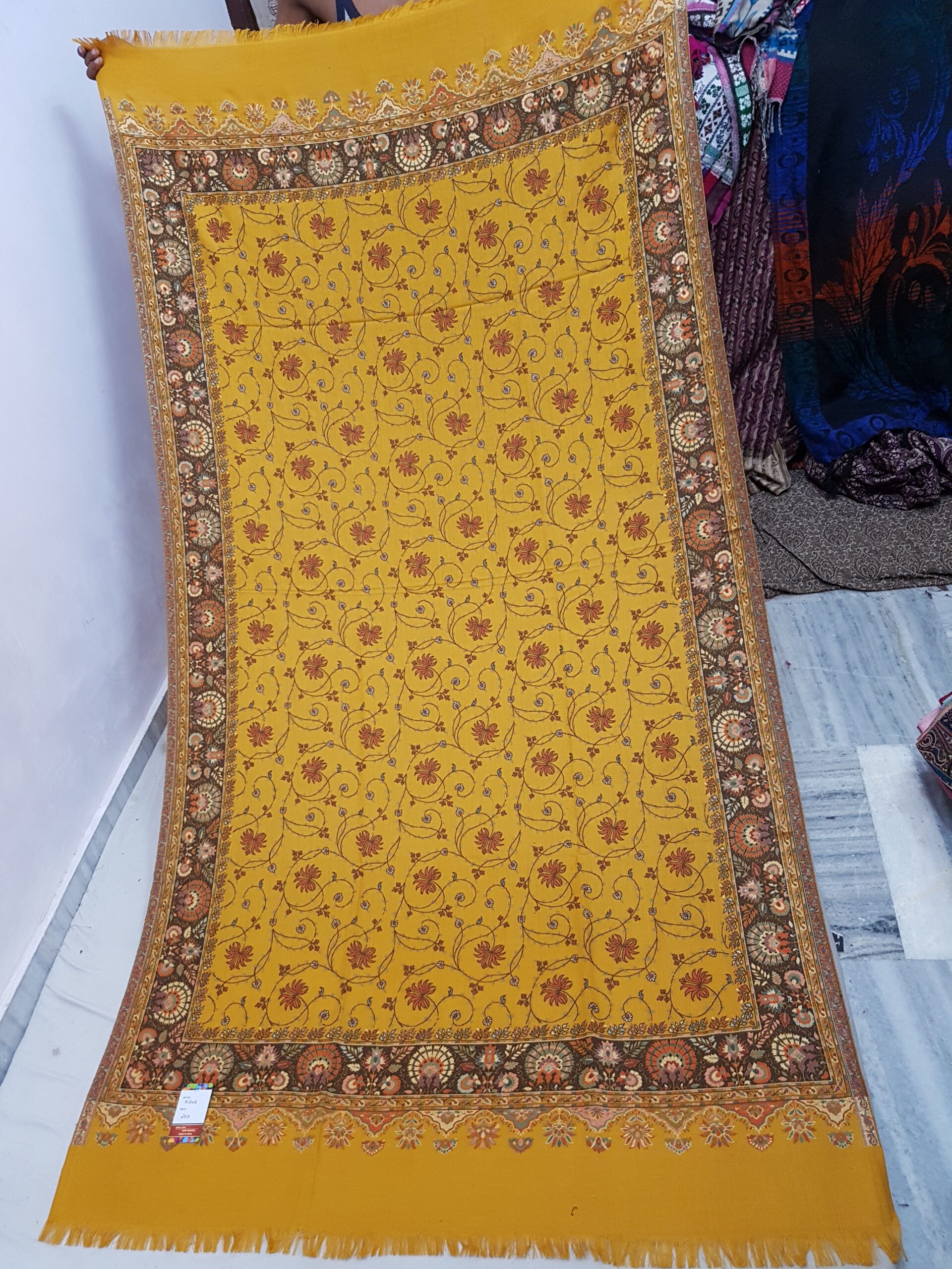 Zaari Multi Pashmina Blend Shawl