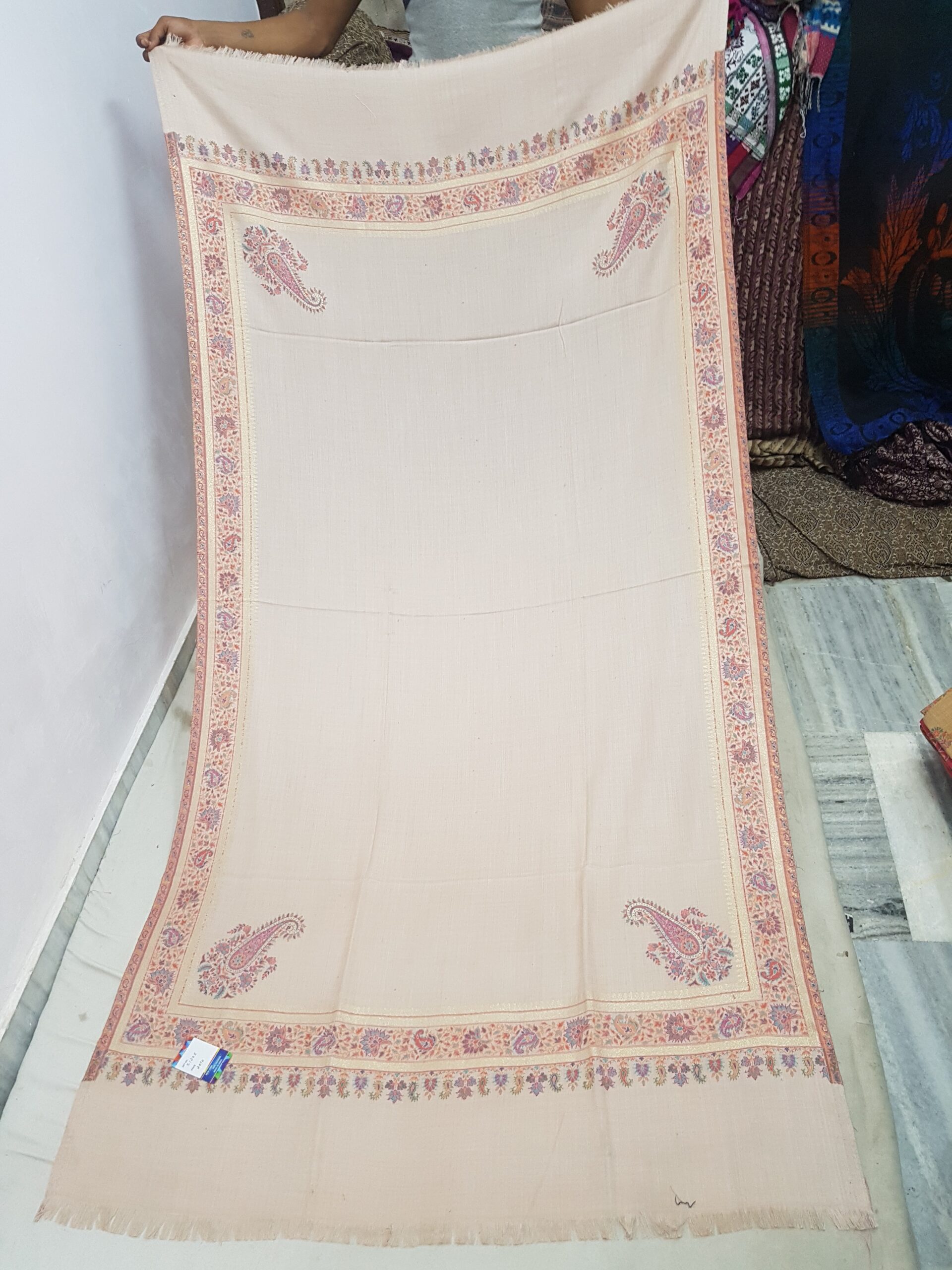 Zaari Pure Kunj Shawl