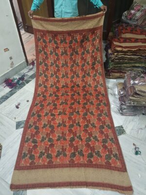 Acrylic FlowerJaal Shawl