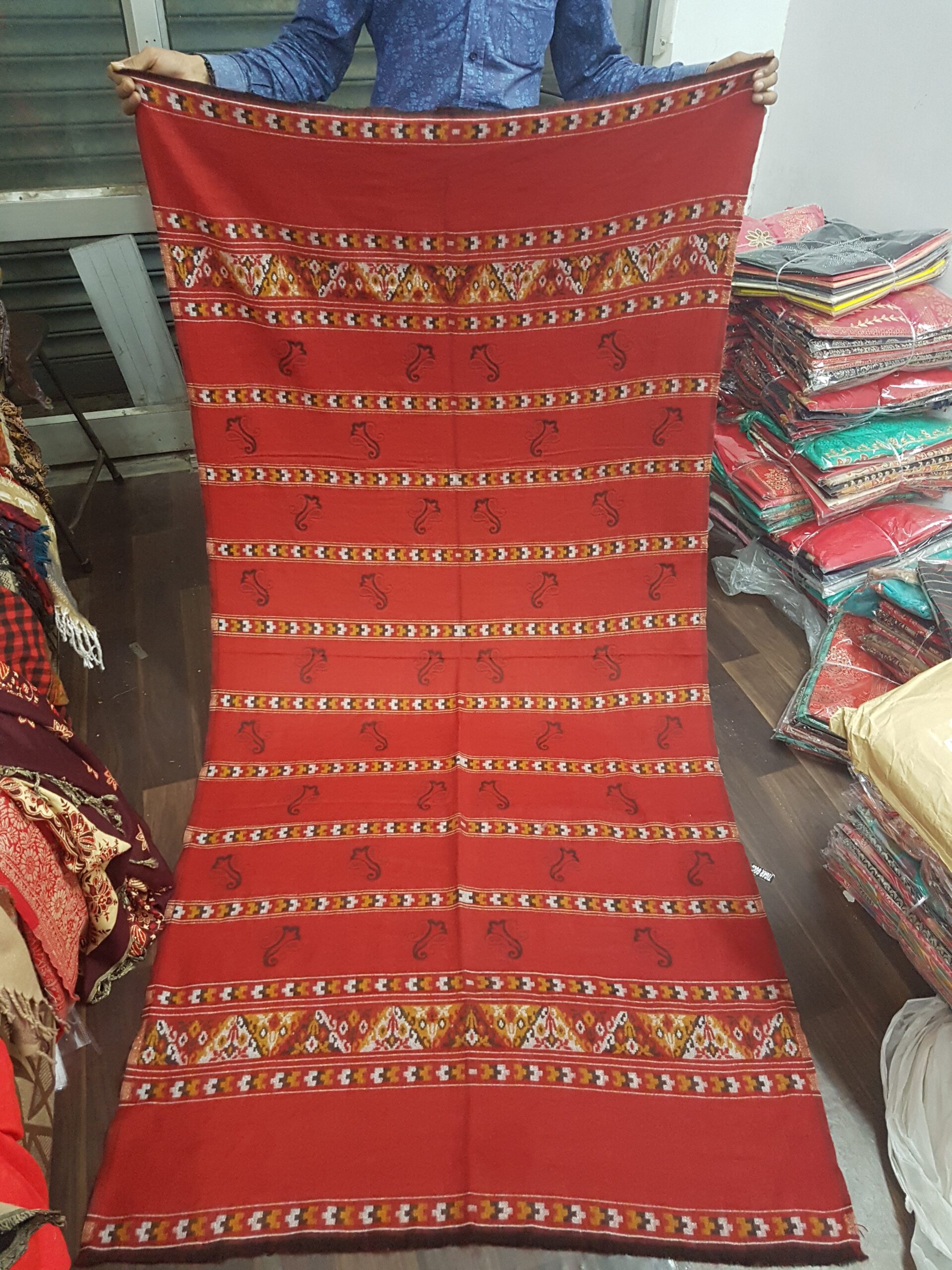 Acrylic Super Jaal Shawl