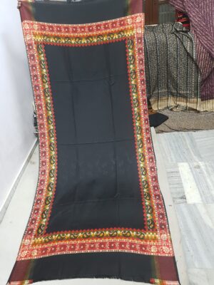 Border Acrylic Shawl