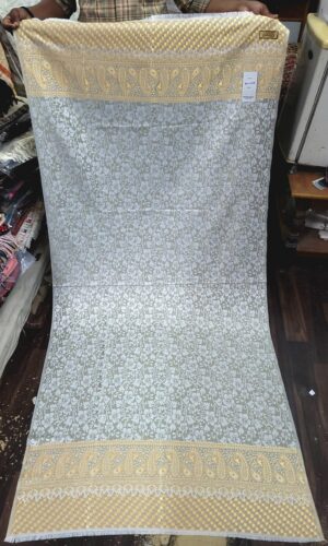 Gold Palla Jamavar Shawl