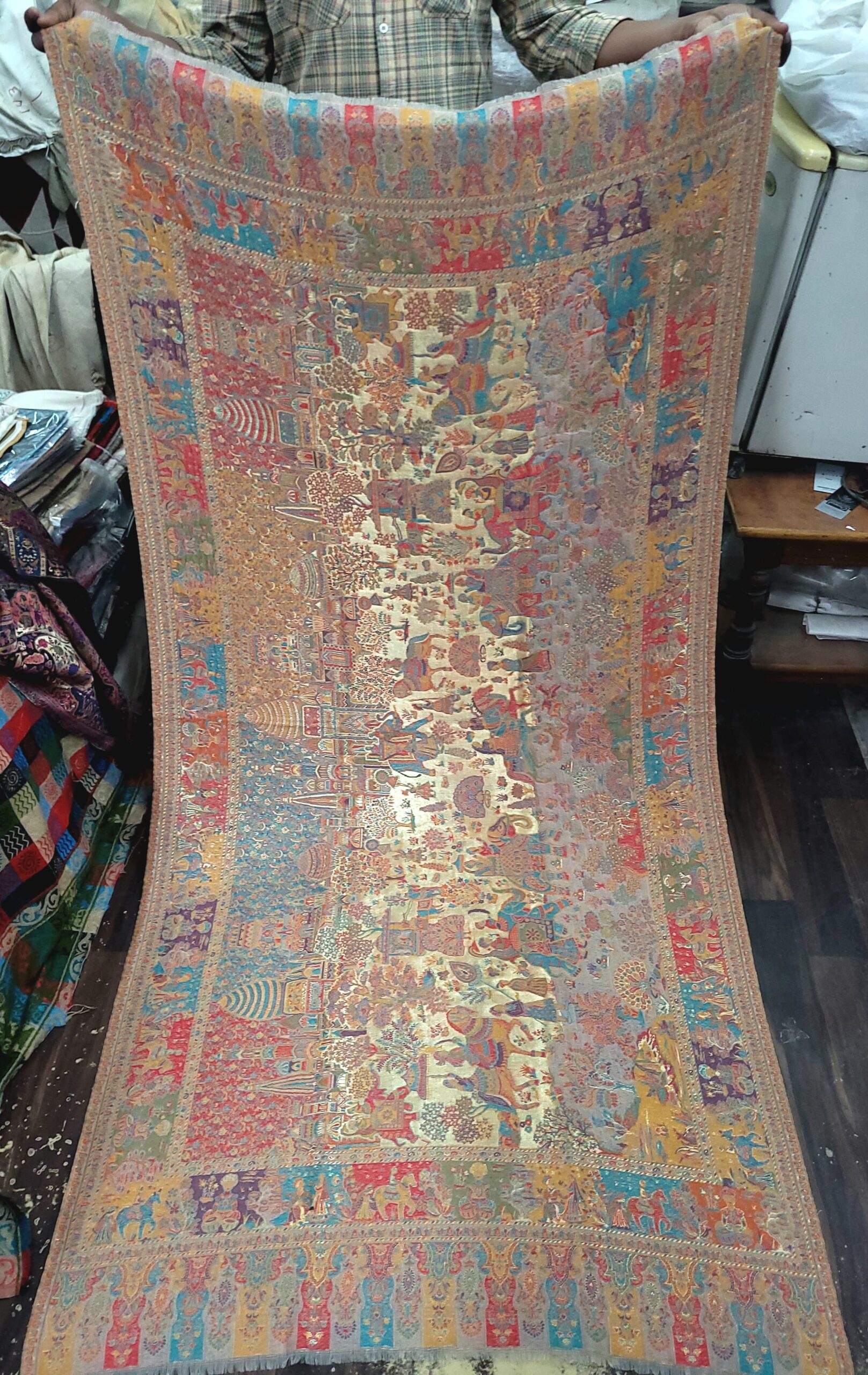 Moon light Reversible Pashmina Shawl