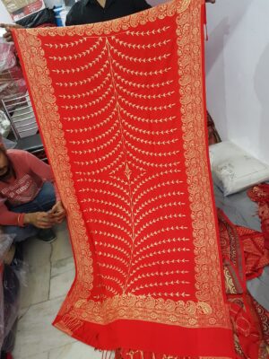 Embroidery viscose jaal Shawl