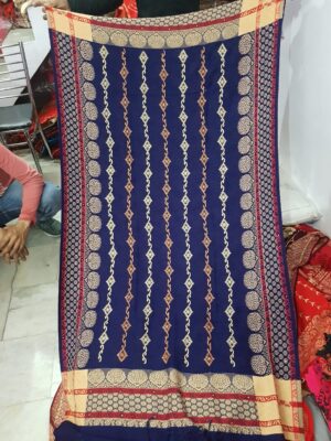 Embriodery Viscose Jaal Shawl