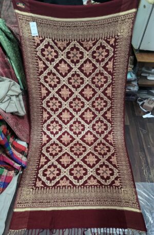 Embriodery With Stone Work Shawl