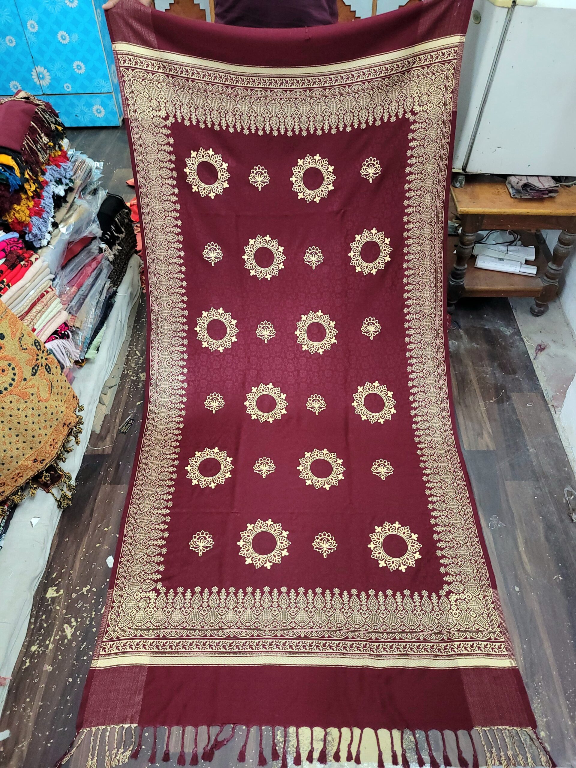 Embriodery Work Shawl