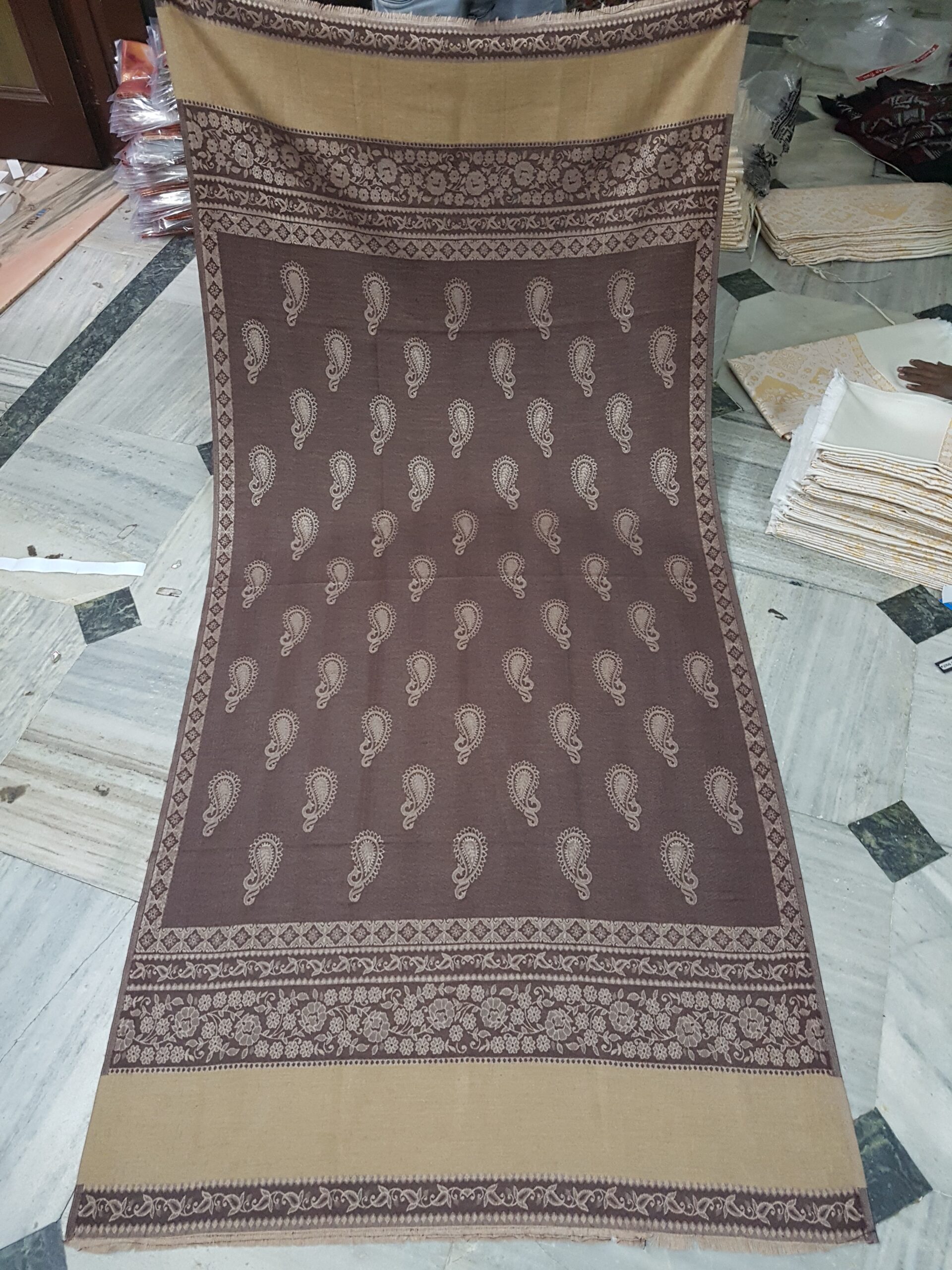 Fancy Acrylic Small Buti Shawl