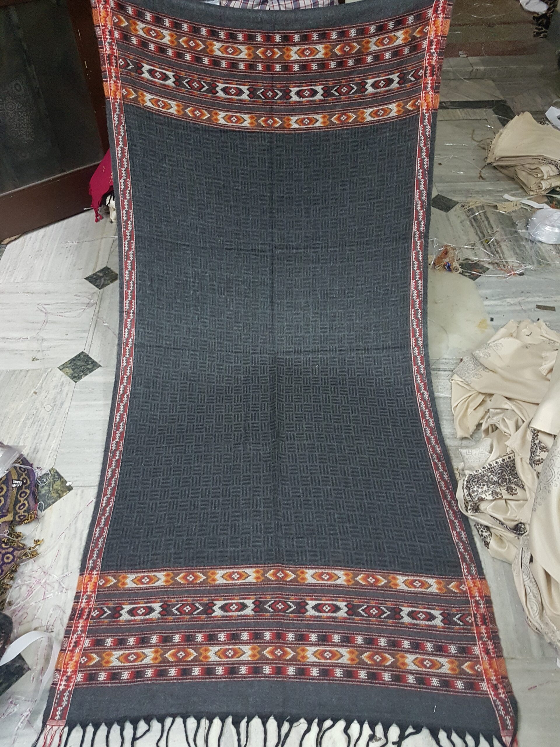 Soft Kullu Acrylic Shawl